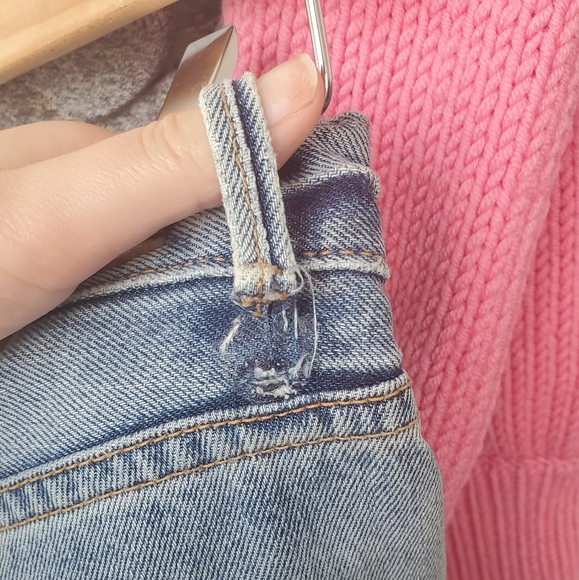 GRLFRND Helena Light Wash Distressed Boyfr… - Picture 7 of 13